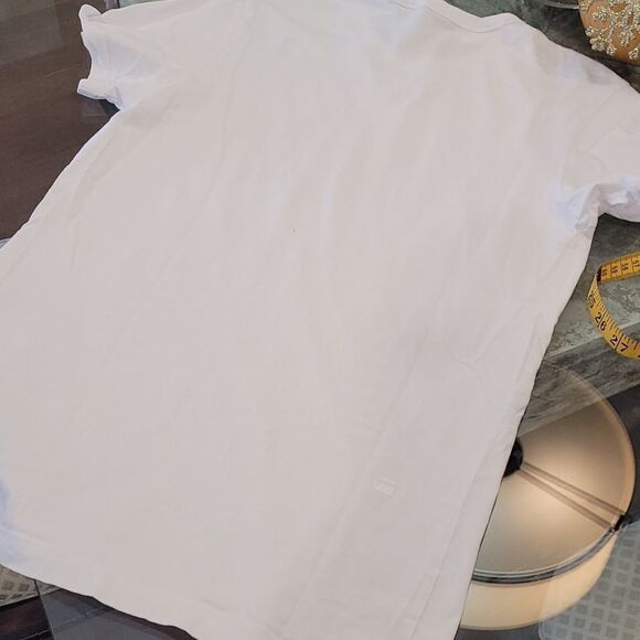G Star Raw White Logo T Shirt - Picture 4 of 6